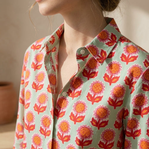 Sunlit Bloom Everyday Shirt