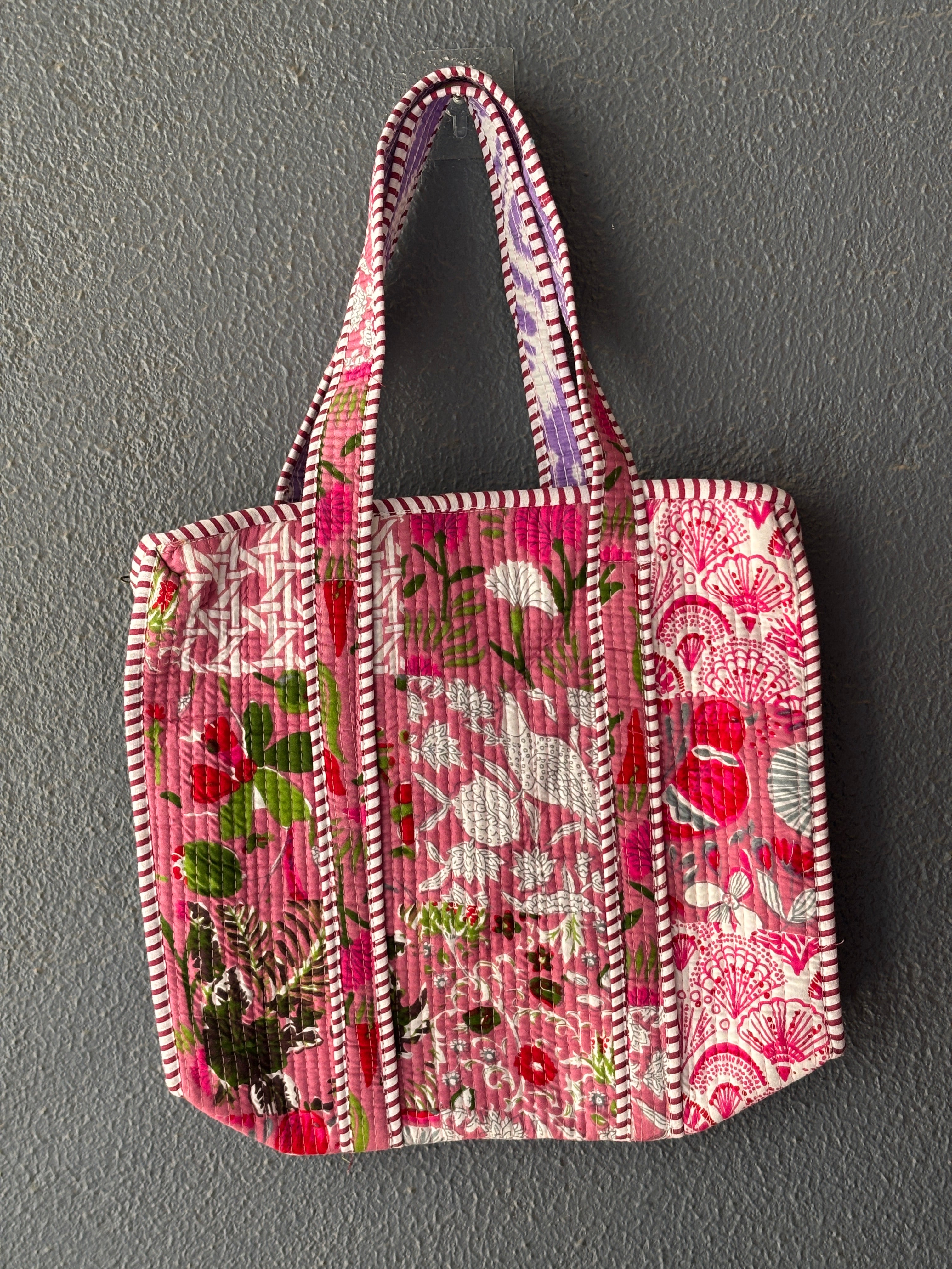 Rose Garden Patchwork Tote